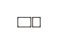 Декоративная рамка KCND90B