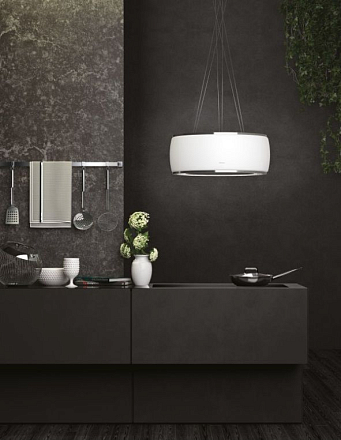 Вытяжка SOFFIO IS.58  White Satin Glass Falmec купить в Белгороде | Всегда в наличии! | Артикул CSAI58.E0P7#ZZZF461F | Официальный сайт LEADER-BT